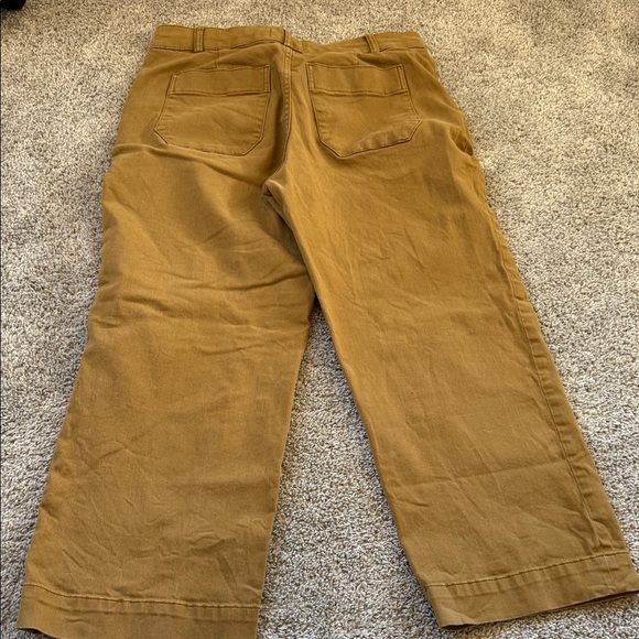 Everlane Women's Tan cropped Trousers 16 - Picture 5 of 5